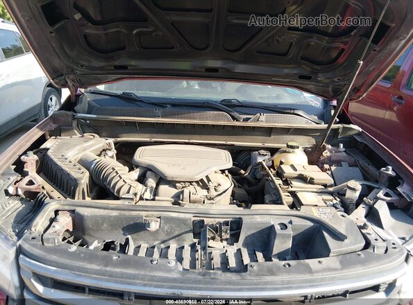 1GKKNLLS6PZ121828 2023 GMC ACADIA Red Вид ззаду