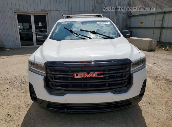 1GKKNLLS7MZ115001 2021 GMC ACADIA Белый Вид спереди