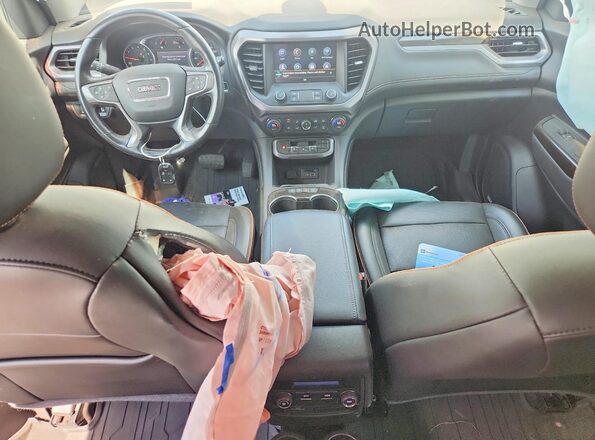 1GKKNLLS7MZ115001 2021 GMC ACADIA Белый Вид панели приборов