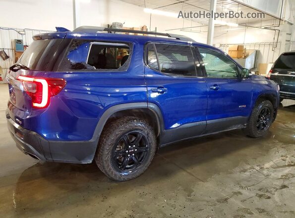 1GKKNLLS8PZ146259 2023 GMC ACADIA Blue უკანა მარჯვენა