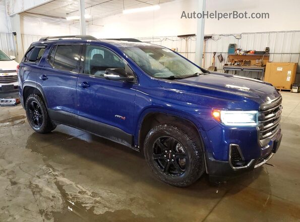 1GKKNLLS8PZ146259 2023 GMC ACADIA Blue წინა მარჯვენა