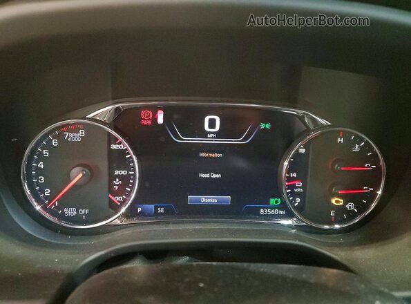 1GKKNLLS8PZ146259 2023 GMC ACADIA Blue ხელსაწყოთა პანელის ხედი