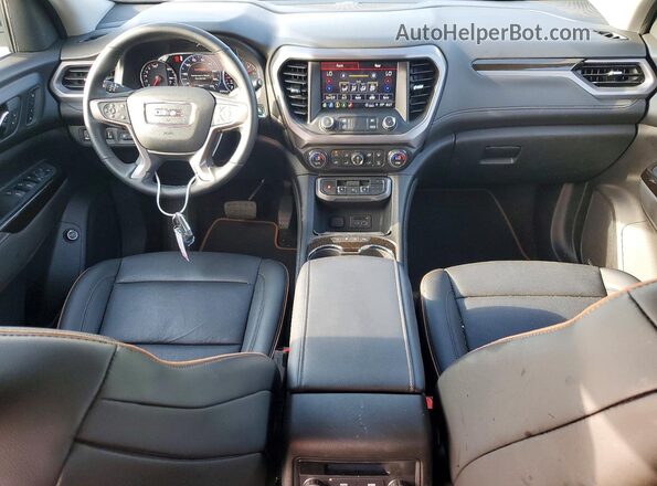 1GKKNLLS8PZ219954 2023 GMC ACADIA Белый Вид панели приборов