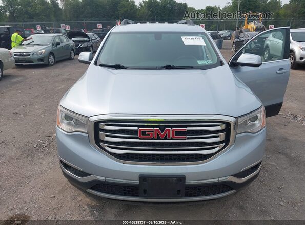1GKKNLLSXHZ313321 2017 GMC ACADIA Серебряный Вид спереди