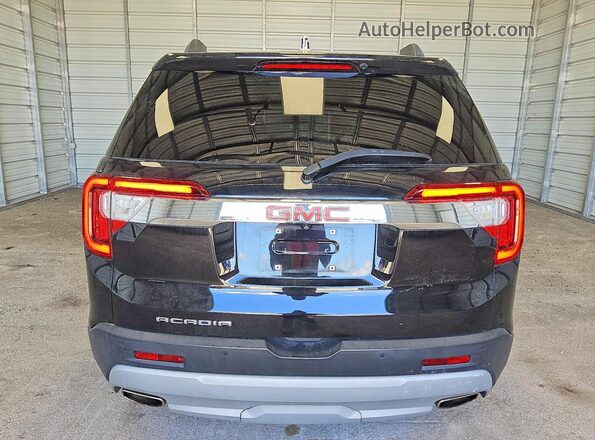 1GKKNML40PZ186178 2023 GMC ACADIA Black Հետևի տեսք