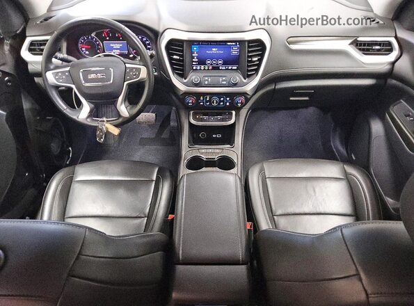 1GKKNML40PZ236996 2023 GMC ACADIA Black Widok deski rozdzielczej