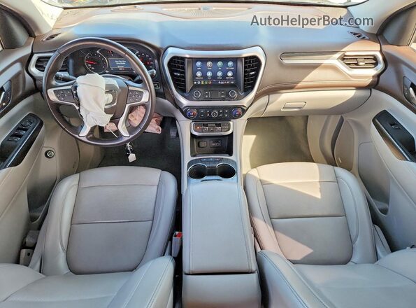 1GKKNML41PZ249532 2023 GMC ACADIA Black Dashboard view