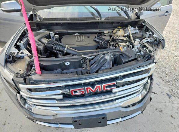 1GKKNML42MZ222352 2021 GMC ACADIA Gray ძრავის განყოფილების ხედი