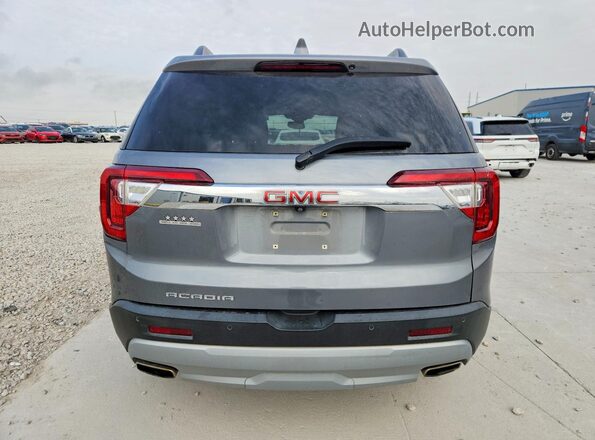 1GKKNML42MZ222352 2021 GMC ACADIA Gray უკანა ხედი