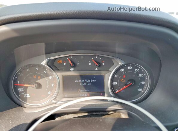 1GKKNML48PZ113429 2023 GMC ACADIA Black Вид щитка приладів