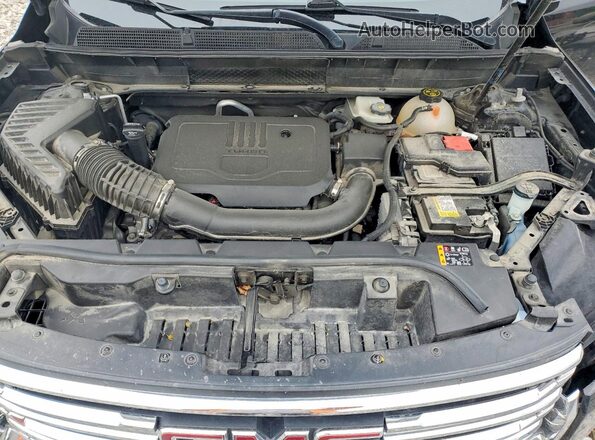 1GKKNML48PZ113771 2023 GMC ACADIA Черный Вид подкапотного пространства