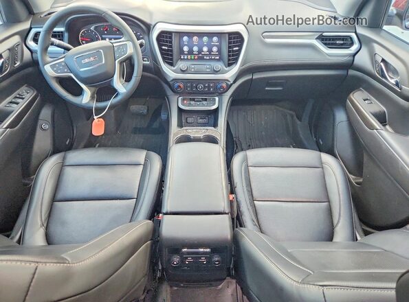 1GKKNML48PZ165837 2023 GMC ACADIA Red Dashboard view