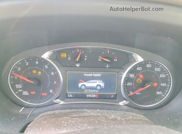 1GKKNML48PZ248975 2023 GMC ACADIA Белый Вид щитка приборов