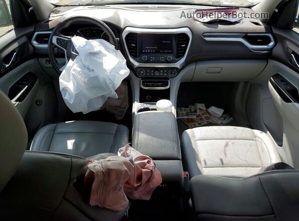 1GKKNML48PZ248975 2023 GMC ACADIA Белый Вид панели приборов