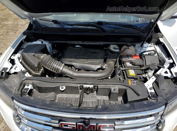 1GKKNML48PZ248975 2023 GMC ACADIA Белый Вид подкапотного пространства