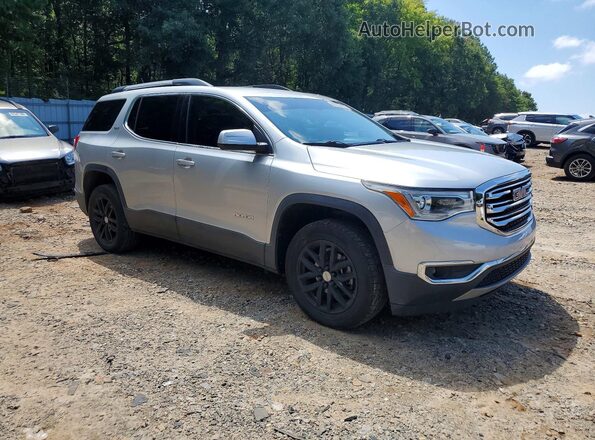 1GKKNMLA3KZ113014 2019 GMC ACADIA Серебряный Передняя правая четверть