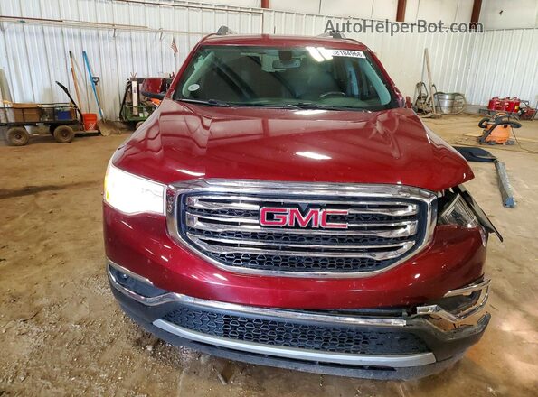 1GKKNMLA8JZ145228 2018 GMC ACADIA Burgundy Вид спереду