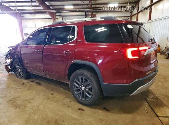 1GKKNMLA8JZ145228 2018 GMC ACADIA Burgundy Задня ліва чверть
