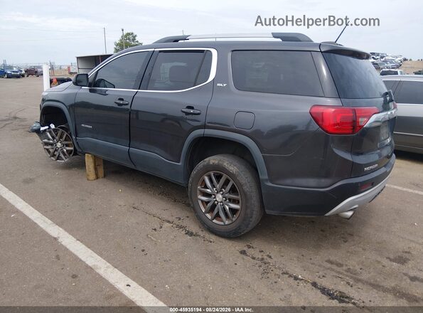 1GKKNMLS0HZ233533 2017 GMC ACADIA Черный Задняя левая четверть