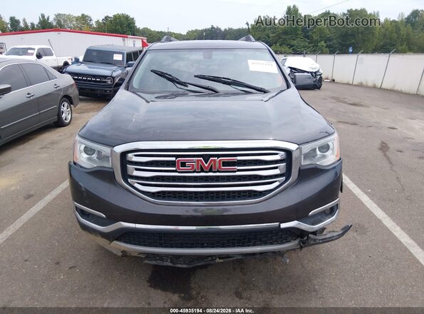 1GKKNMLS0HZ233533 2017 GMC ACADIA Черный Вид задней части салона
