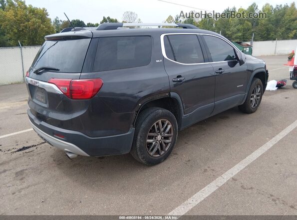 1GKKNMLS0HZ233533 2017 GMC ACADIA Черный Задняя правая четверть