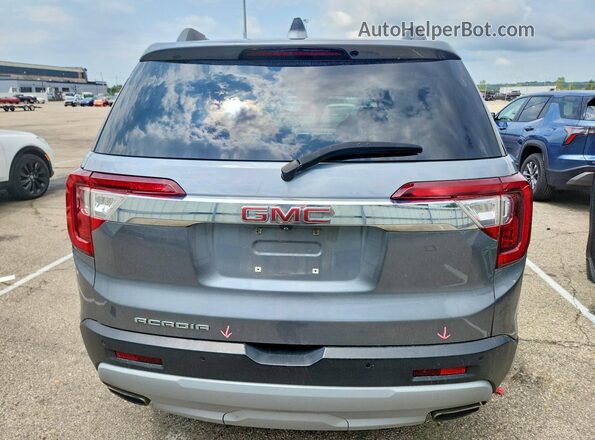 1GKKNMLS0LZ208947 2020 GMC ACADIA Серый Вид сзади