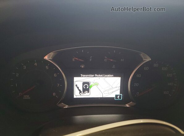 1GKKNMLS2JZ209059 2018 GMC ACADIA Черный Вид щитка приборов