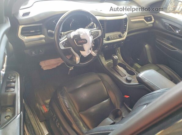 1GKKNMLS2JZ209059 2018 GMC ACADIA Черный Вид панели приборов