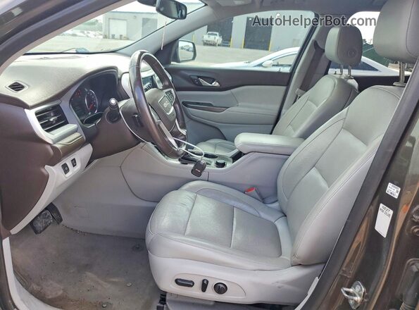 1GKKNMLS2KZ226719 2019 GMC ACADIA Tan Вид салону спереду