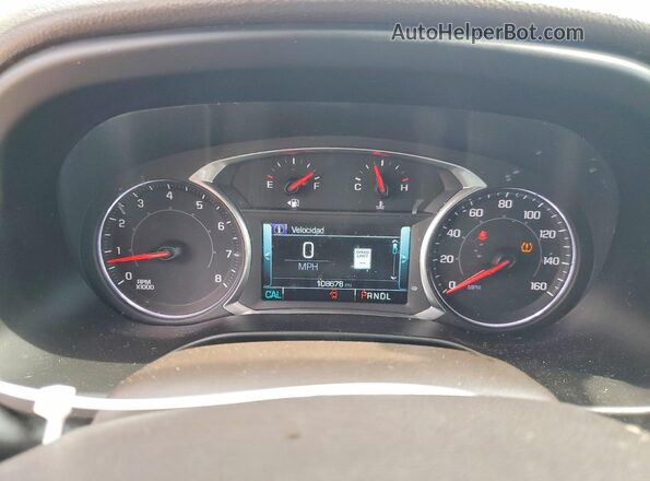 1GKKNMLS2KZ226719 2019 GMC ACADIA Tan Вид щитка приладів