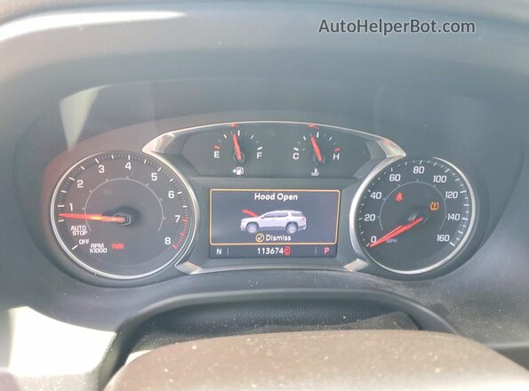 1GKKNMLS2LZ175336 2020 GMC ACADIA Black Vista del cuadro de instrumentos