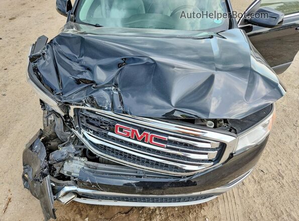 1GKKNMLS3JZ175035 2018 GMC ACADIA Black Вид підкапотного простору