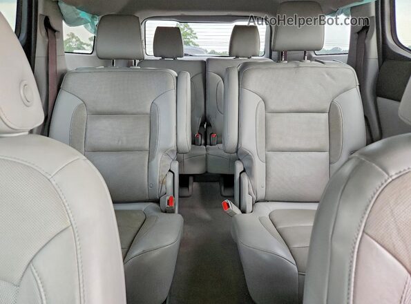1GKKNMLS3JZ175035 2018 GMC ACADIA Black Вид задніх сидінь