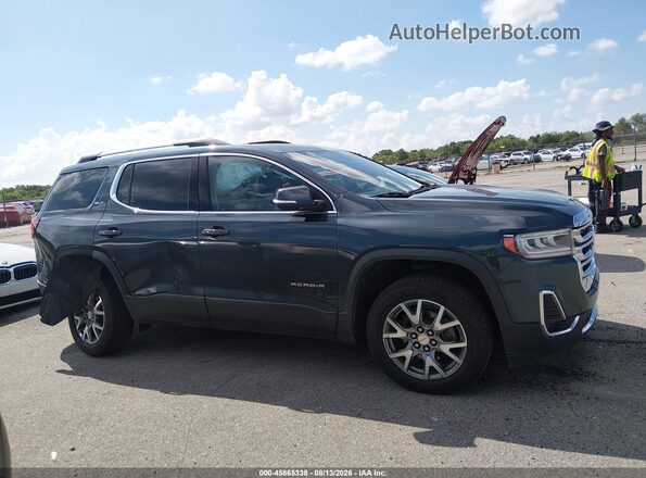 1GKKNMLS3LZ135895 2020 GMC ACADIA Черный Вид задней части салона