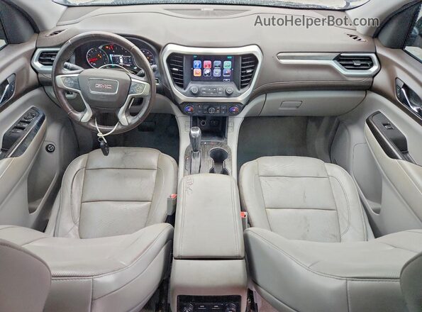 1GKKNMLS4HZ283772 2017 GMC ACADIA Black Առջևի վահանակի տեսք