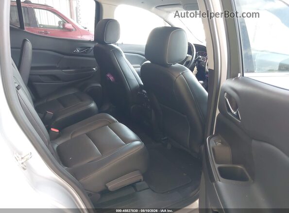 1GKKNMLS4KZ272018 2019 GMC ACADIA Silver Widok naklejki z numerem VIN