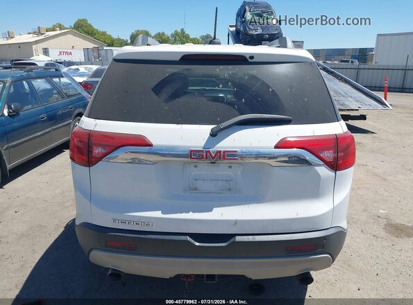 1GKKNMLS5JZ133434 2018 GMC ACADIA White 