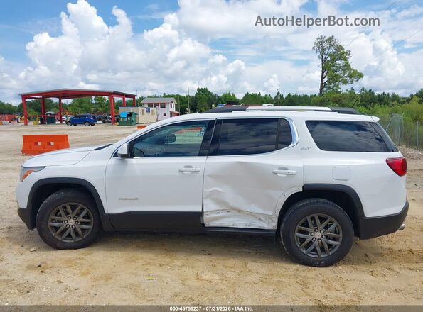 1GKKNMLS5KZ180156 2019 GMC ACADIA White Սալոնի 360 աստիճան տեսք