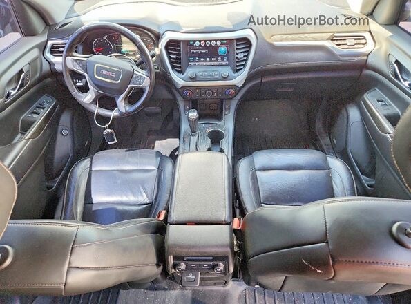 1GKKNMLS5KZ203483 2019 GMC ACADIA Черный Вид панели приборов