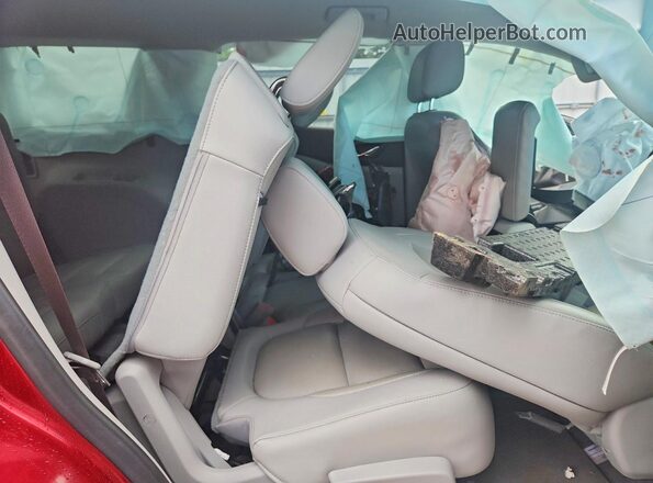 1GKKNMLS5KZ219537 2019 GMC ACADIA Red უკანა სალონის ხედი