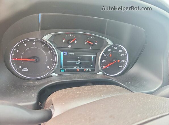 1GKKNMLS5KZ219537 2019 GMC ACADIA Red ხელსაწყოთა პანელის ხედი
