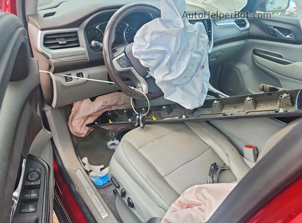 1GKKNMLS5KZ219537 2019 GMC ACADIA Red წინა პანელის ხედი