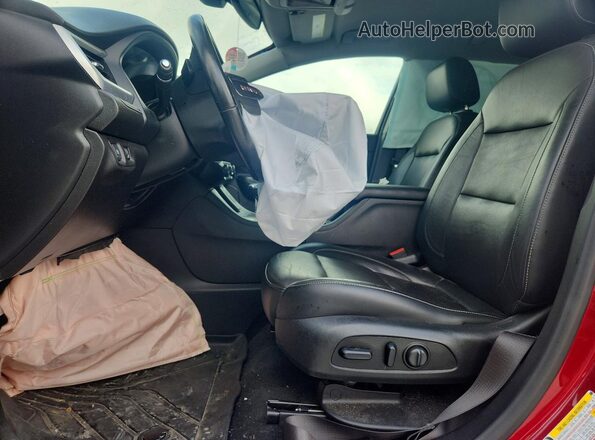 1GKKNMLS5KZ297980 2019 GMC ACADIA Maroon Front interior view