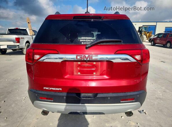 1GKKNMLS5KZ297980 2019 GMC ACADIA Maroon Rear view