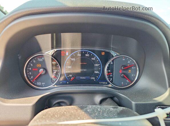 1GKKNMLS5PZ226236 2023 GMC ACADIA Gray Widok zestawu wskaźników