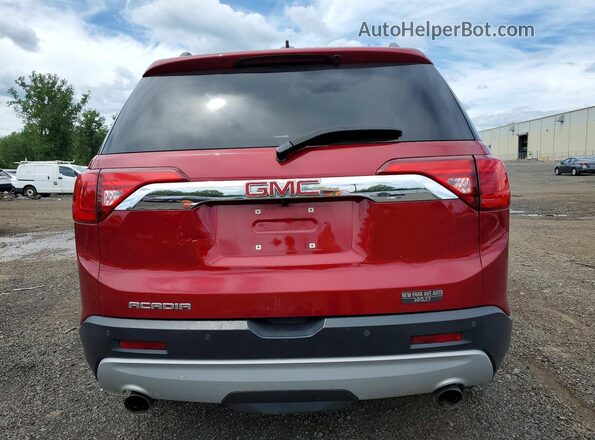 1GKKNMLS7KZ215313 2019 GMC ACADIA Красный Вид сзади