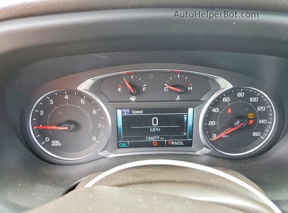 1GKKNMLS7KZ215313 2019 GMC ACADIA Красный Вид щитка приборов