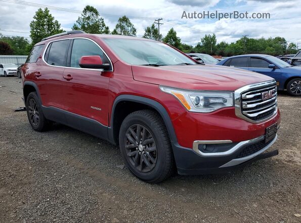 1GKKNMLS7KZ215313 2019 GMC ACADIA Красный Передняя правая четверть