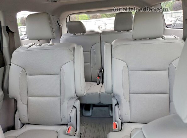 1GKKNMLS7KZ215313 2019 GMC ACADIA Красный Вид задних сидений