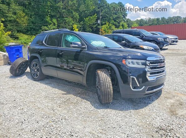 1GKKNMLS7MZ195311 2021 GMC ACADIA Черный Передняя правая четверть